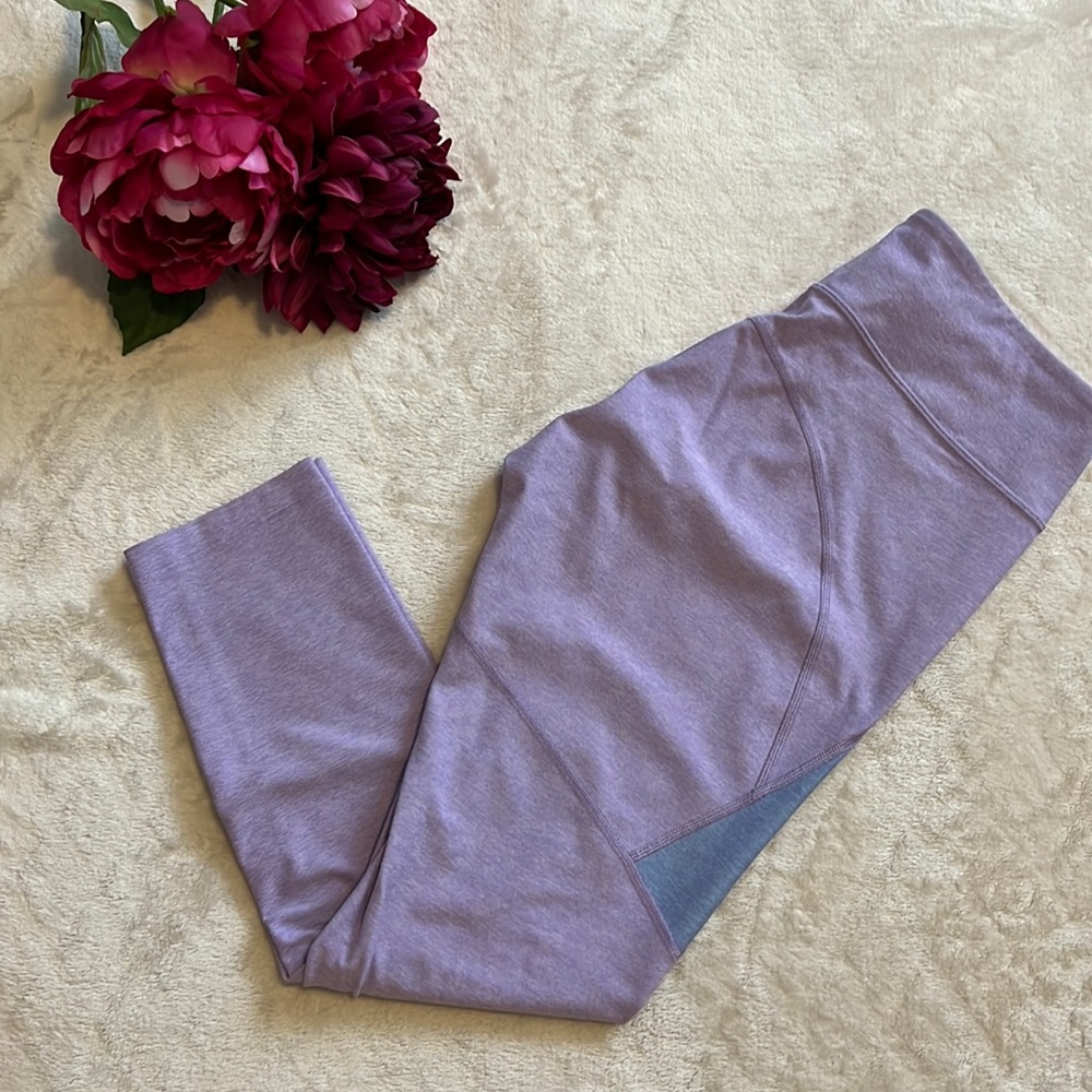 {Outdoor Voices} Lavender and Blue Leggings